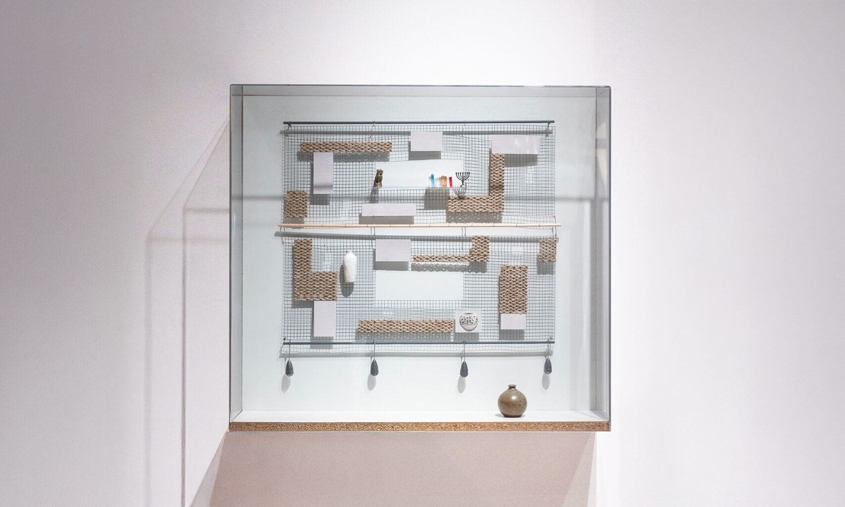Maquette Wall mockup ‘Arazzi Metallici’ Andrea Branzi