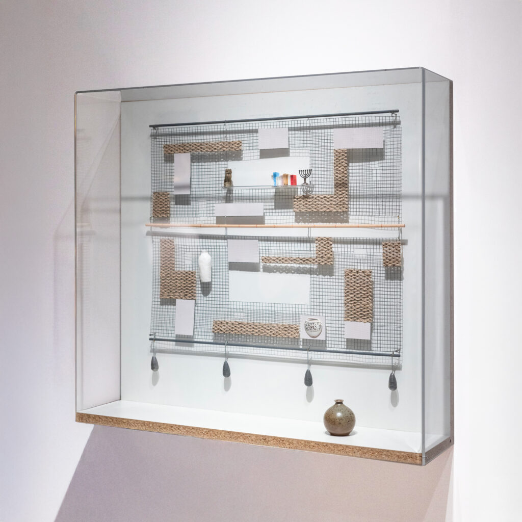 Maquette Wall mockup ‘Arazzi Metallici’ Andrea Branzi