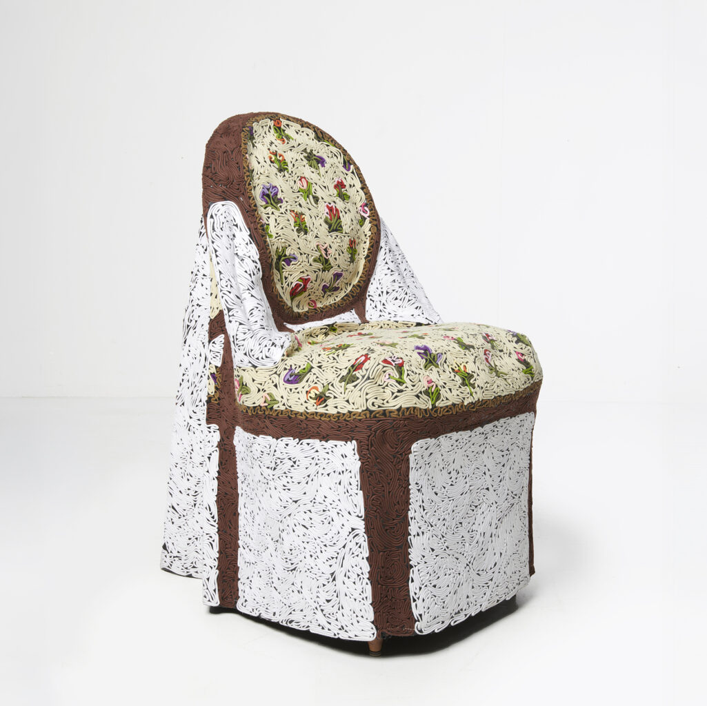 Louis XVI armchair Wendy Andreu